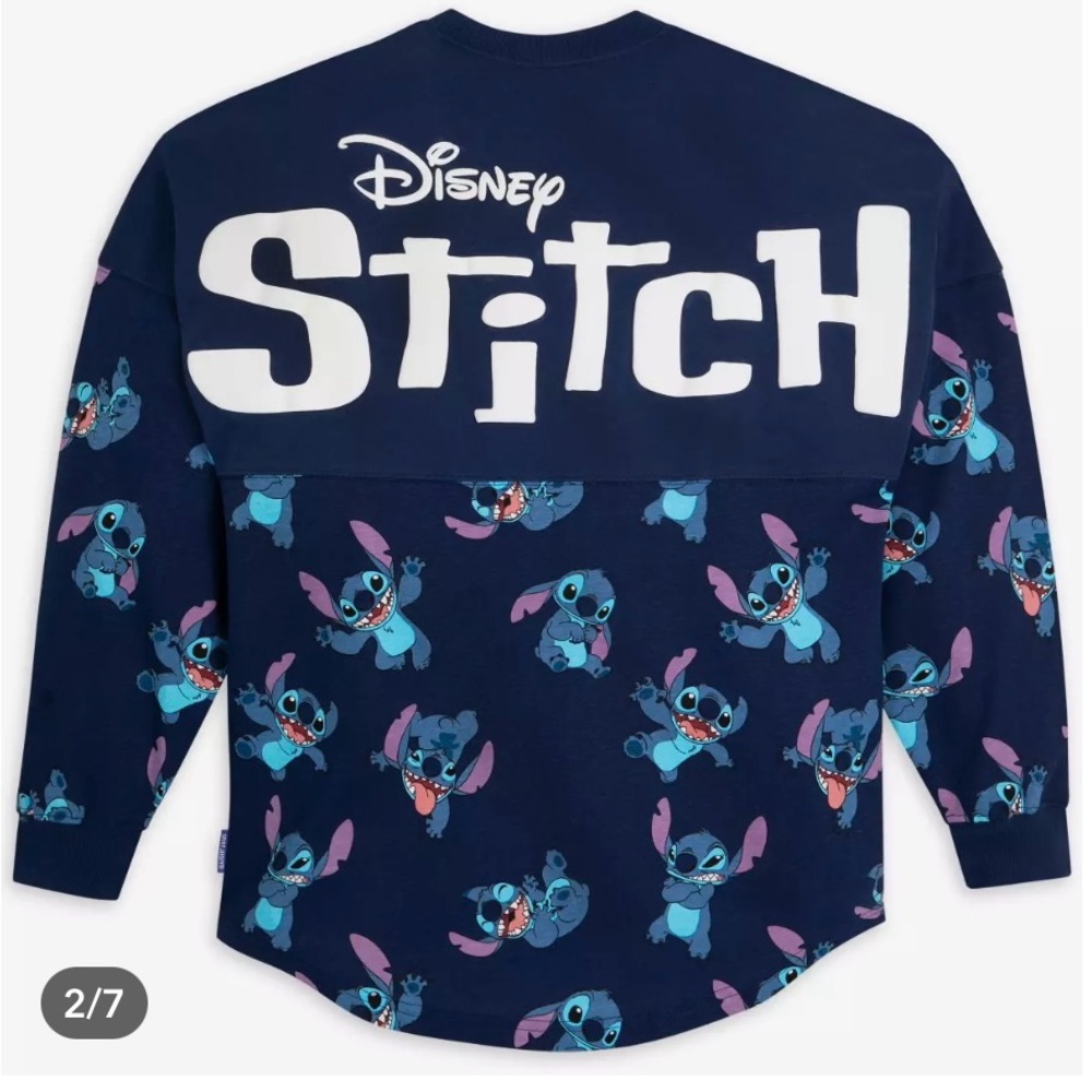 Disney Blue Stitch Sweatshirt with Playful Design